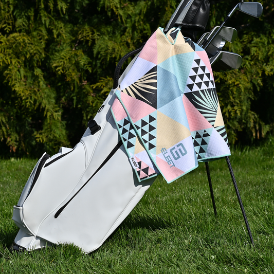 Abstract Players Towel Eleet Golf
