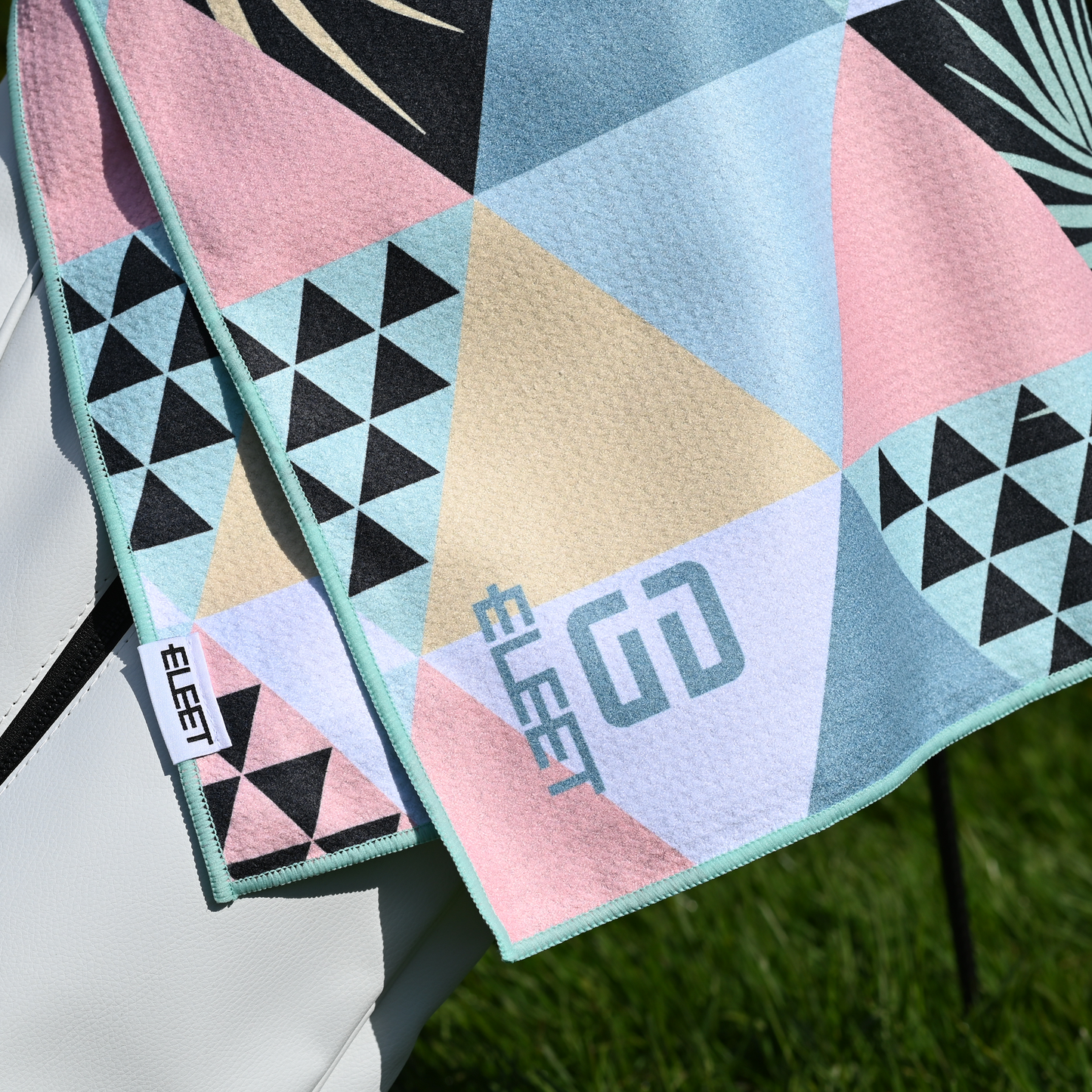 Abstract Players Towel Eleet Golf
